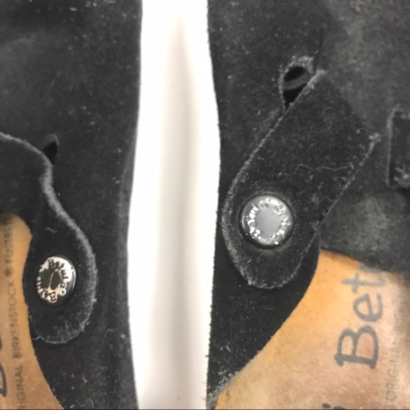 Betula by Birkenstock Boston black suede clogs - Picture 8 of 8